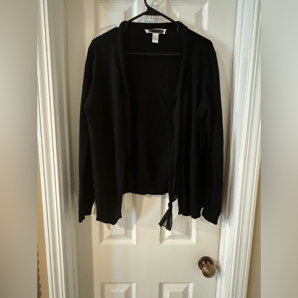 Black Cardigan Sweater - Picture 3 of 8